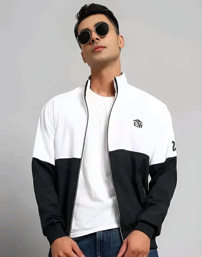 eWools Colorblock Windbreaker - Lightweight Jacket