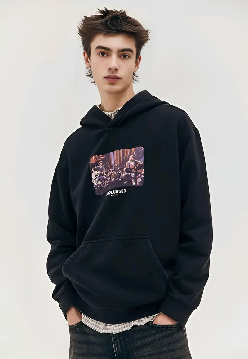 Cozy Wool Hoodie - Unisex Printed Sweatshirt