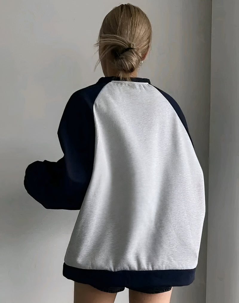 Oversized Printed Sweatshirt - Cozy Long Sleeve