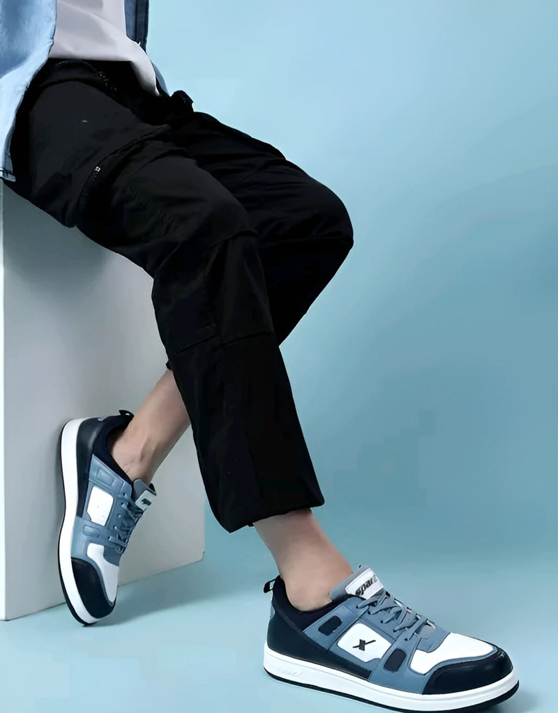 SM-9043 White Casual Shoes - Effortless Alpha Energy ⚡