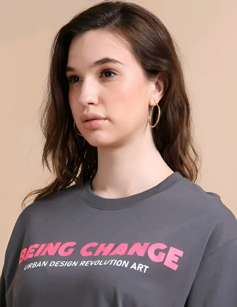 Oversized Graphic Long Sleeve Tee - Streetwear Royalty 👑