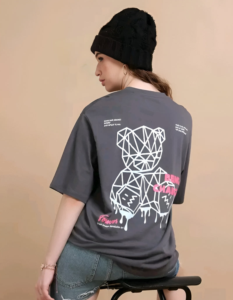 Oversized Graphic Long Sleeve Tee - Streetwear Royalty 👑