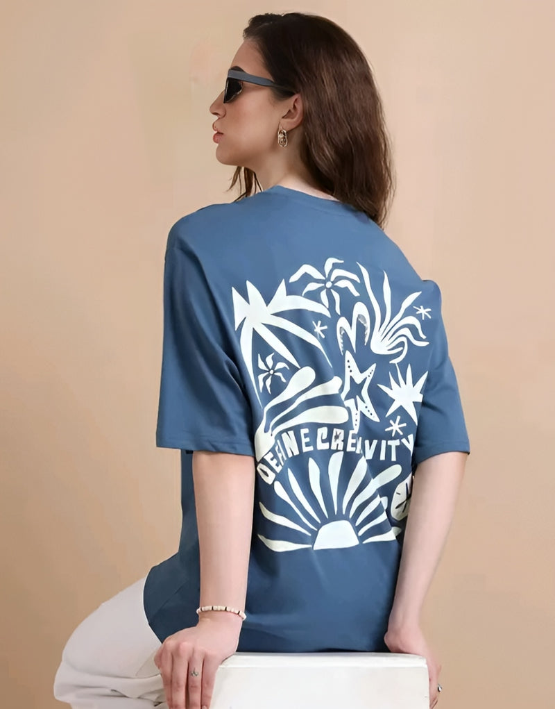 Oversized Graphic Tee - Effortlessly Cool Energy 🔥