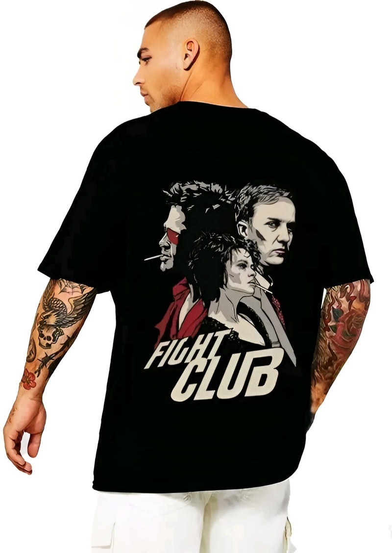Fight Club Oversized Tee - Rebel Energy Unlocked 🔥