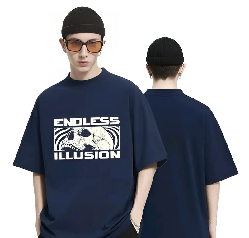 Endless Illusion Blue Tee - Sigma Aesthetic Energy 💙