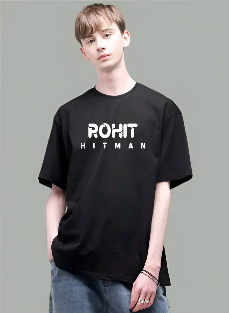 Rohit 45 Oversized Tee - Elite Cricket Energy 🏏