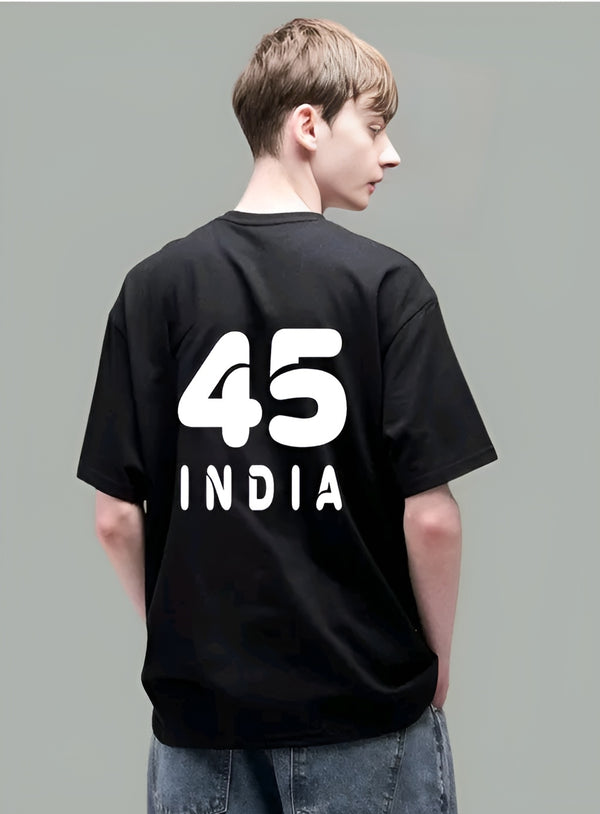Rohit 45 Oversized Tee - Elite Cricket Energy 🏏