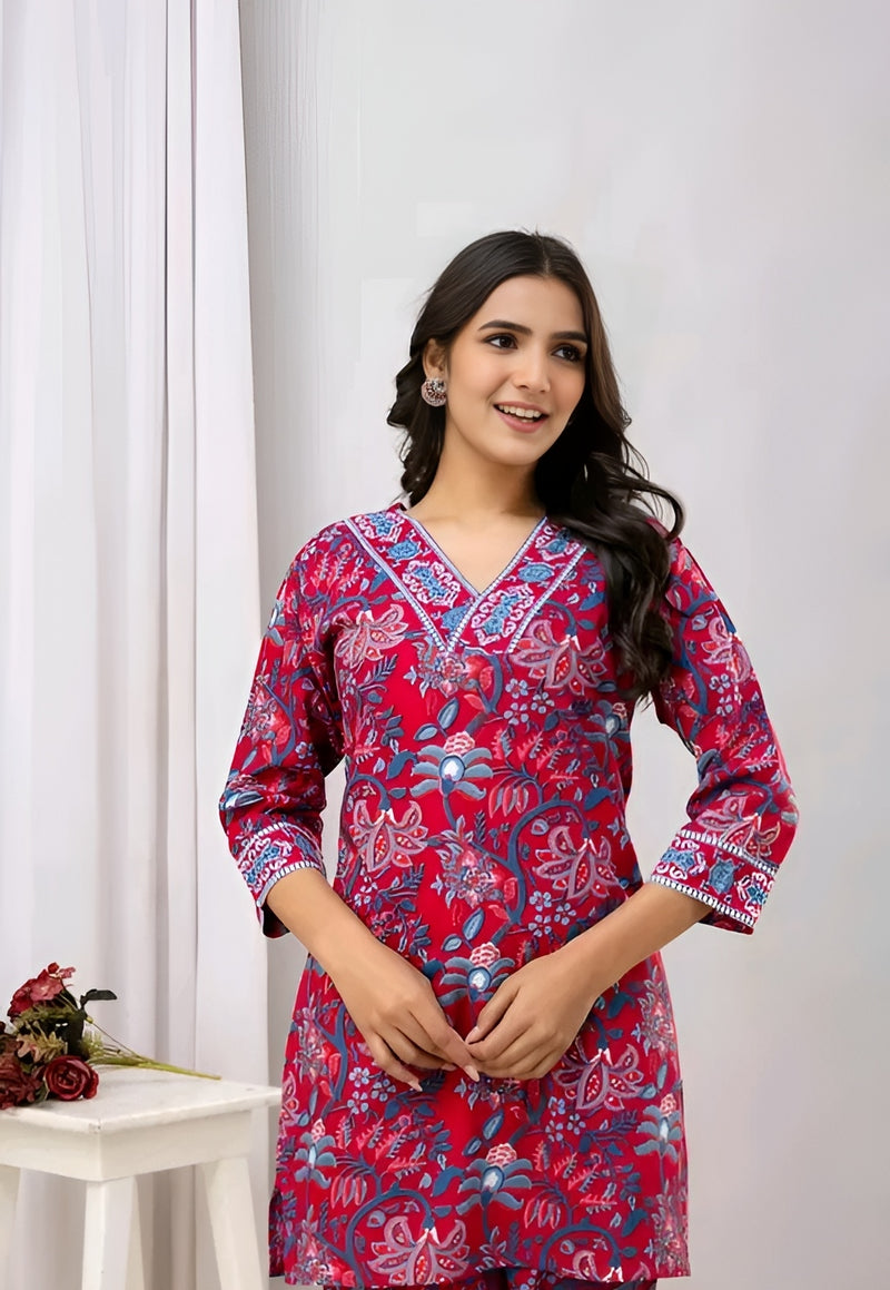 Rayon Kurti Set - Effortless Grace Everyday 💙