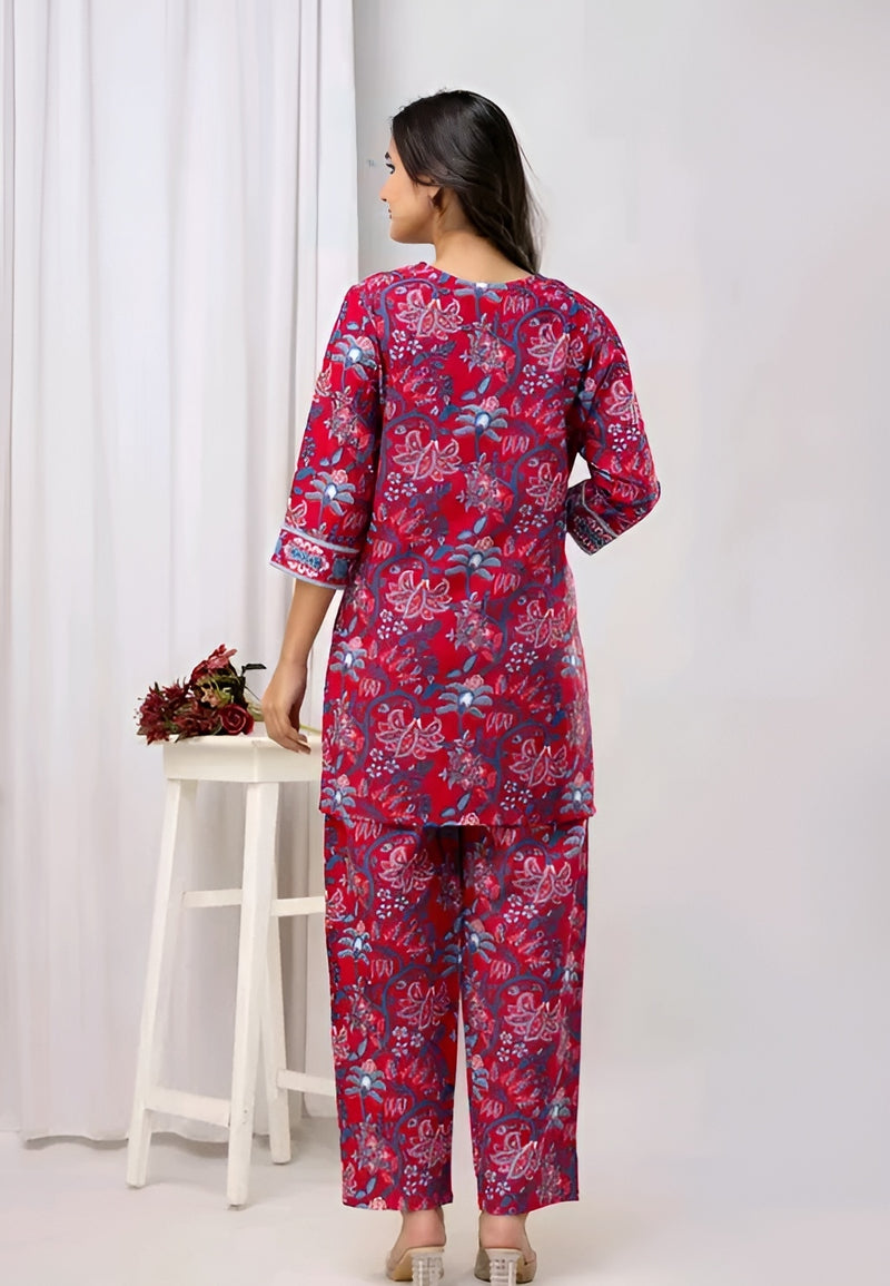 Rayon Kurti Set - Effortless Grace Everyday 💙