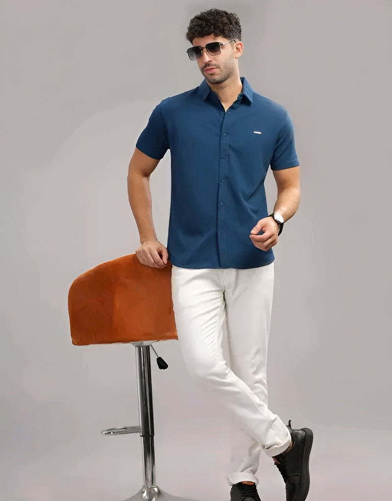 Patch Pocket Casual Shirt - Elevated Everyday Power 💼