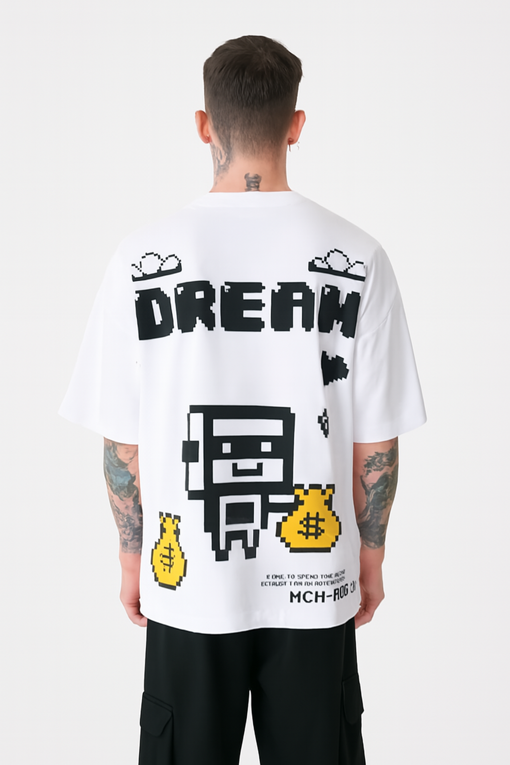 Streetwear Szn Oversized Tee - Printed Cotton